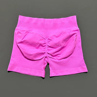 Impacts Shorts 4.5" Women Fitness Sports Biker Shorts Low Waist Gym Short Workout Scrunch Butt Yoga Seamless Leggings