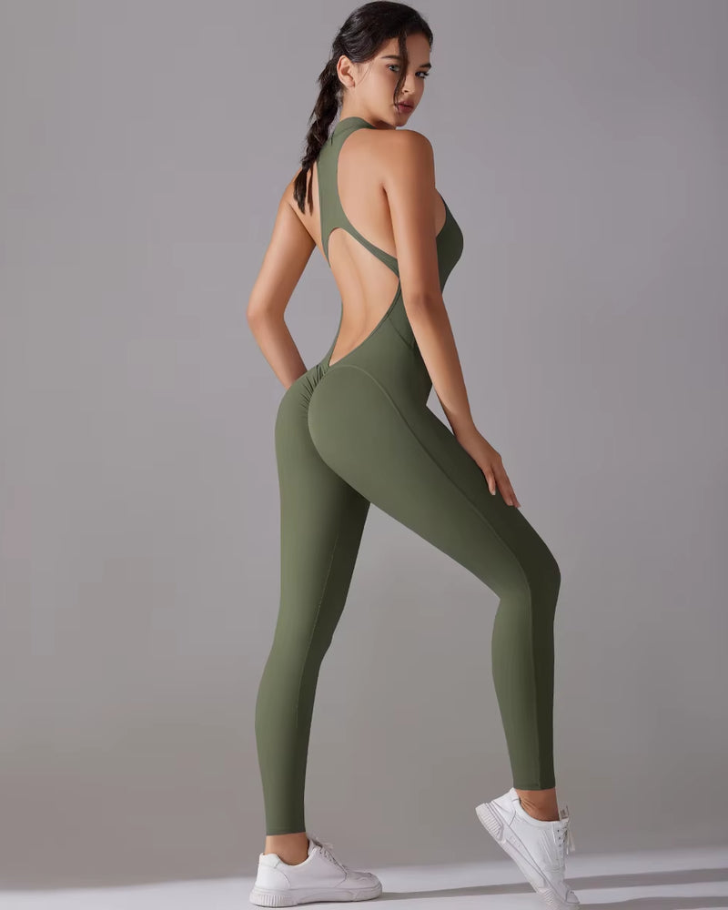 Women Bodysuits Tummy Control Butt Lifting Sports Shapewea Fitness Sports Bodysuit Yoga Suit Women'S Gym Pushup Workout Clothes