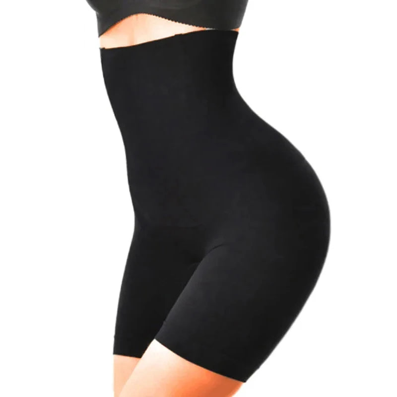Women'S Underwear High Waist Shaping Boyshort Panties Tummy Control Butt Lifting Slimming Shorts Shapewear Seamless Shaper