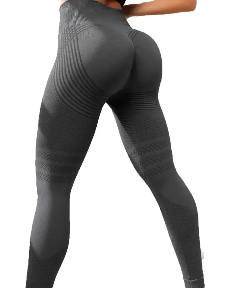 Cellulite 3D Leggings, High Waisted Butt Lifting Tummy Training Control, anti Cellulite Legging for Gym Workout，Yoga Pants