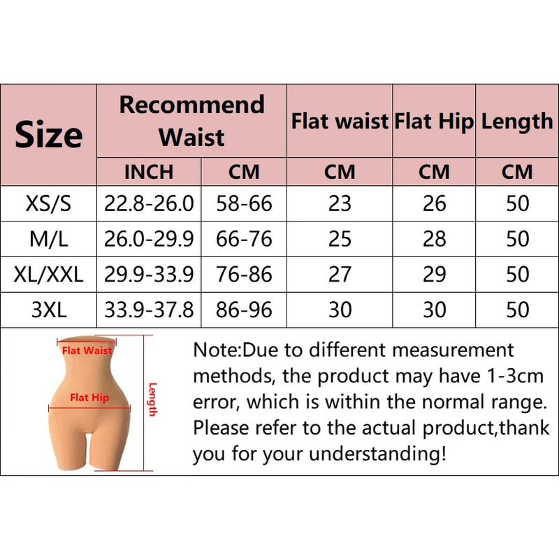 Women'S Underwear High Waist Shaping Boyshort Panties Tummy Control Butt Lifting Slimming Shorts Shapewear Seamless Shaper